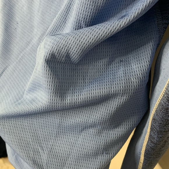 HUK Performance Fishing Blue Long Sleeve Shirt - Picture 7 of 11